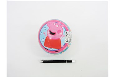 PIŁKA gumowa 14 cm, PEPPA PIG, licencja