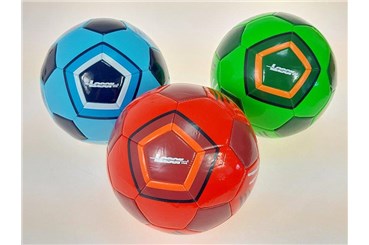 AST. PIŁKA nożna rozm. 5 śred.22cm 3 kol laser