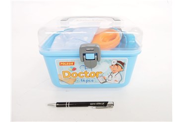 ZESTAW "lekarz", 14 el.,  walizka