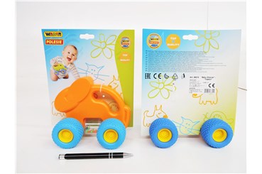 GRZECHOTKA plast.  "BABY GRIPCAR" KRÓLIK