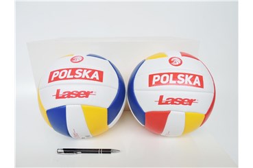 *AST. PIŁKA siatkowa, rozm.5, LASER, 2 wz., szyta