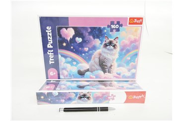 PUZZLE TREFL 160 el. Domowy kotek