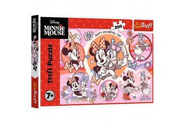 PUZZLE TREFL, 200 el., Zwyczaje Myszki Minnie