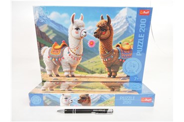 PUZZLE TREFL 200 el., Kolorowe lamy