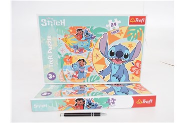 PUZZLE TREFL 24 el. MAXI Wesoły dzień Lilo&Stitch