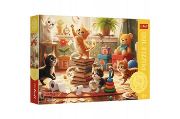 PUZZLE TREFL 160 el. Kocie psoty