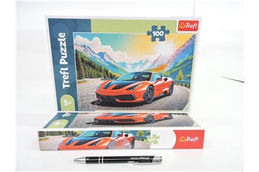 PUZZLE TREFL 100 el. Wyścig z czasem