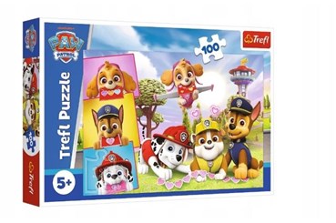 PUZZLE TREFL 100 el. Psi patrol