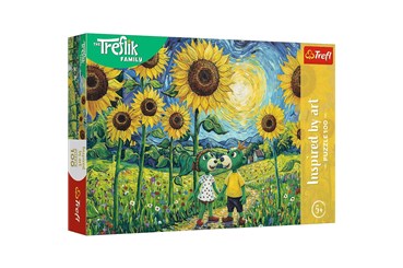 PUZZLE TREFL 100 el Spacer wśród słoneczników