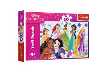 PUZZLE TREFL 60 EL. Ksieżniczki w akcji