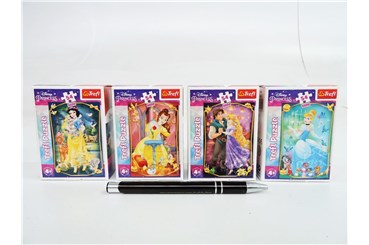 AST. PUZZLE TREFL 54 el. MINI - Piękne książniczki