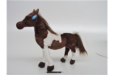 PLUSZ koń, 55 cm, łaciaty