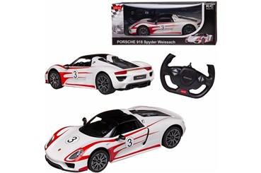 *RASTAR AUTO, na radio, Porsche GT3 RS Spyder,1:14