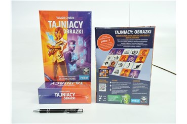 GRA Tajniacy Obrazki, karciana, 10+