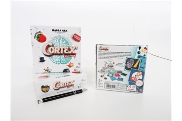 *GRA CORTEX 2 Wyzwania, karciana, logiczna, 8+