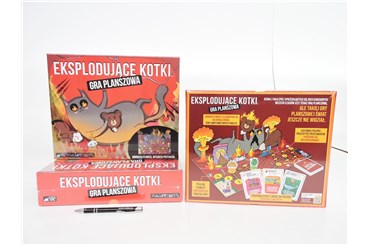 GRA Eksplodujące Kotki: Gra planszowa, 12+
