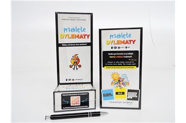 *GRA PRZEKLĘTE DYLEMATY, karciana, 18+