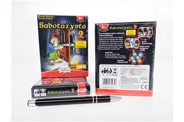 *GRA SABOTAŻYSTA 2, karciana, dodatek 8+