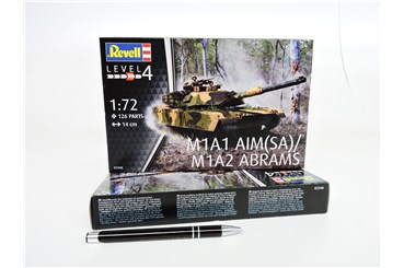 *REVELL pojazd 1:72 M1A2 ABRAMS