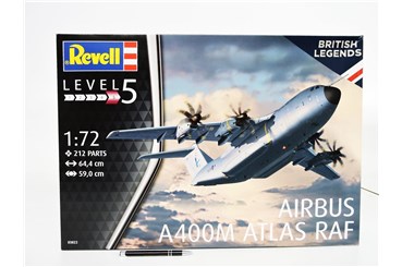 *REVELL samolot 1:72 AIRBUS A400M ATLAS RAF