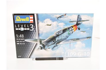 *REVELL samolot 1:48 MESSERSCHMITT Bf109 G-10