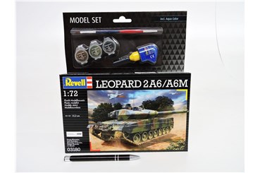 *REVELL czołg 1:72 LEOPARD 2A6/A6M, zestaw