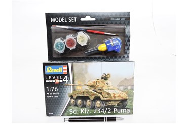 *REVELL czołg 1:76 PUMA Sd. Kfz. 234/2, zest.