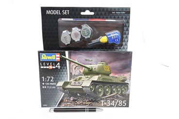 *REVELL czołg 1:72 T-34/85, zest.