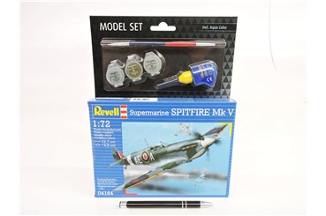 REVELL samolot 1:72 SPITFIRE MK. V, zest.