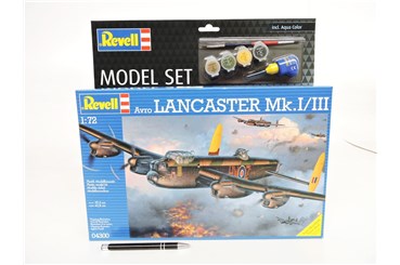 *REVELL samolot 1:72 LANCASTER Mk.I/III, zest.