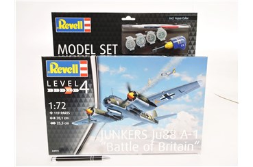 *REVELL samolot 1:72 JUNKERS Ju88 A-1, zest.