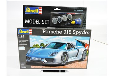 *REVELL samochód 1:24 PORSCHE 918 SPYDER, zest.