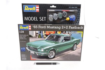 *REVELL samochód, 1:24, 1965 Ford Mustang, zest.