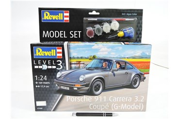 *REVELL samochód 1:24 PORSHE 911 Carrera, zest.