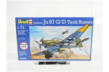 REVELL 1:72 Junkers JU-87 Tank, zest. startowy