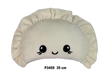PLUSZ PIERÓG 35 cm kremowy