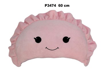 PLUSZ PIERÓG różówy 60 cm