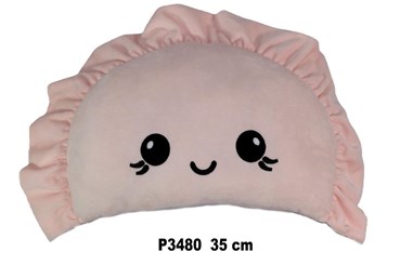PLUSZ PIERÓG 35 cm różowy