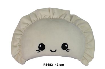 PLUSZ PIERÓG 42 cm kremowy