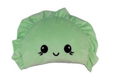 PLUSZ PIERÓG 60 cm zielony