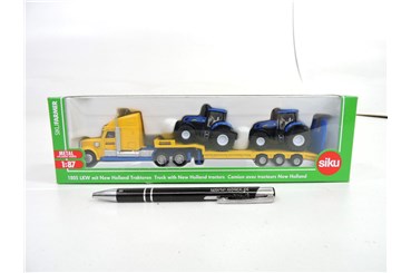 *SIKU AUTO TIR laweta z traktorami