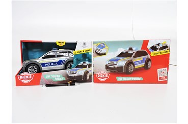 *DICKIE TOYS SOS VW Tiguan R-Line policja, 25 cm