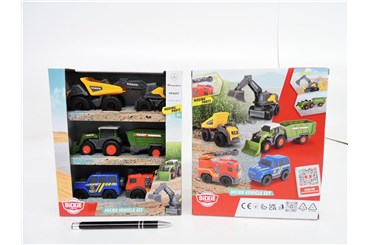 DICKIE CITY POJAZDY 5-PACK, zest.,           kart.