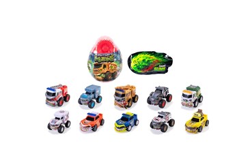 AST. MONSTER x 9 Motor Mutants jajko niespodzianka