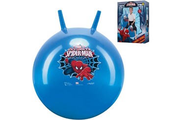 PIŁKA do skakania z uchwytami - spidey