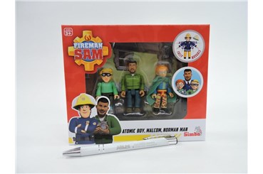 STRAŻAK SAM ZESTAW 3 FIGUREK  5-7cm KART.