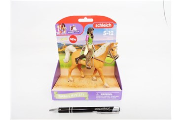 SCHLEICH figurki Horse Club, Sarah i Mystery