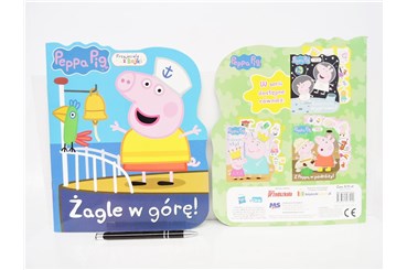 KSIĄŻ. Przyjaciele z bajki - żagle - ŚWINKA PEPPA