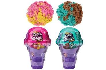 Kinetic Sand Pojemnik na lody mix 113g