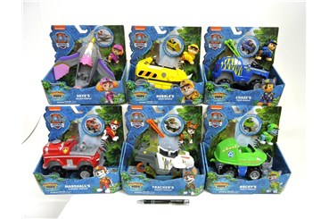 AST. PSI PATROL Patrol z dżungli - pojazdy temat.